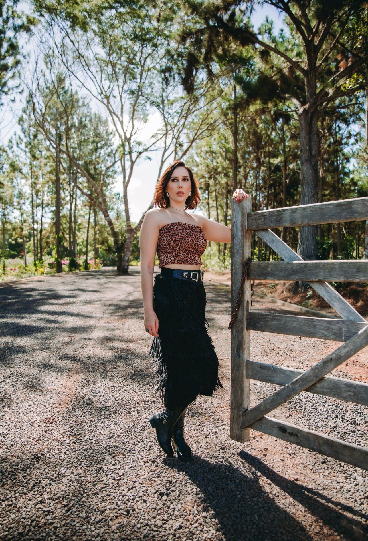 SAIA MIDI FRANJA NAYRA